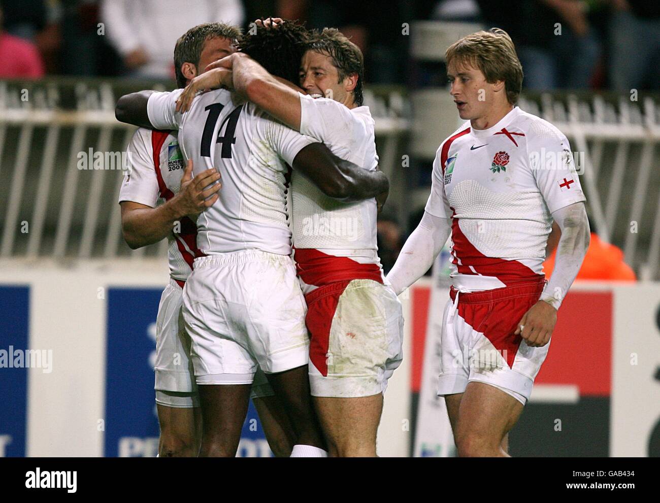 Rugby Union - IRB Rugby World Cup - Pool A - England v Tonga - Parc des ...