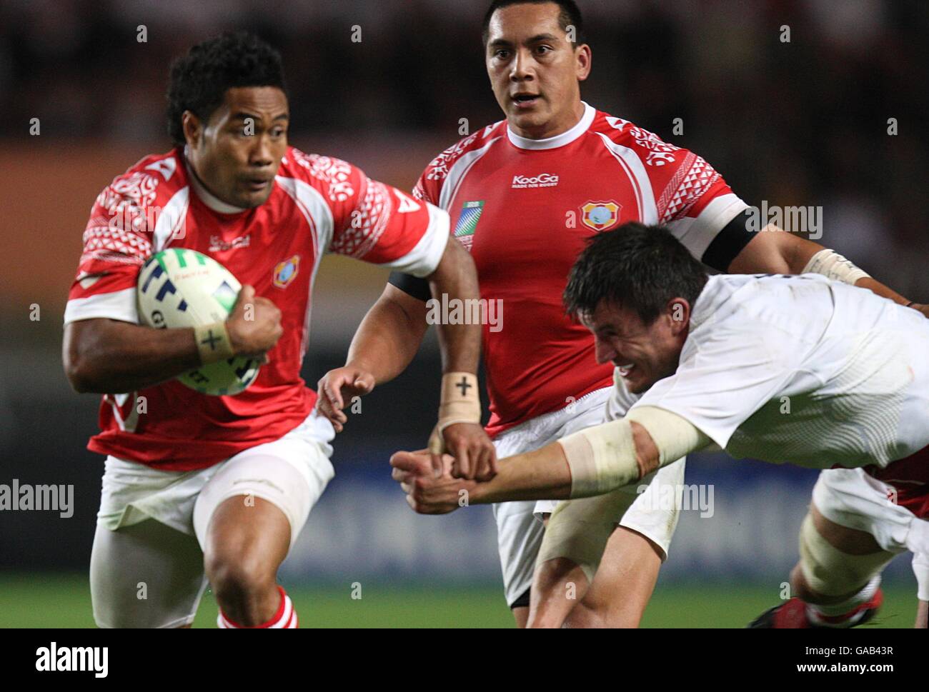 Rugby Union - IRB Rugby World Cup - Pool A - England v Tonga - Parc des ...