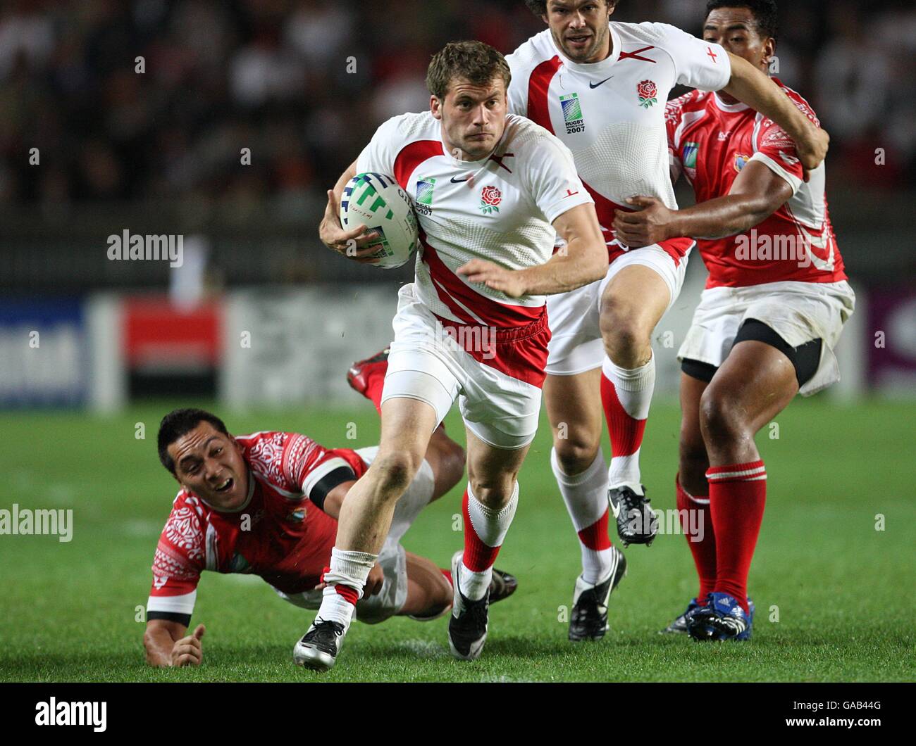Rugby Union - IRB Rugby World Cup - Pool A - England v Tonga - Parc des ...