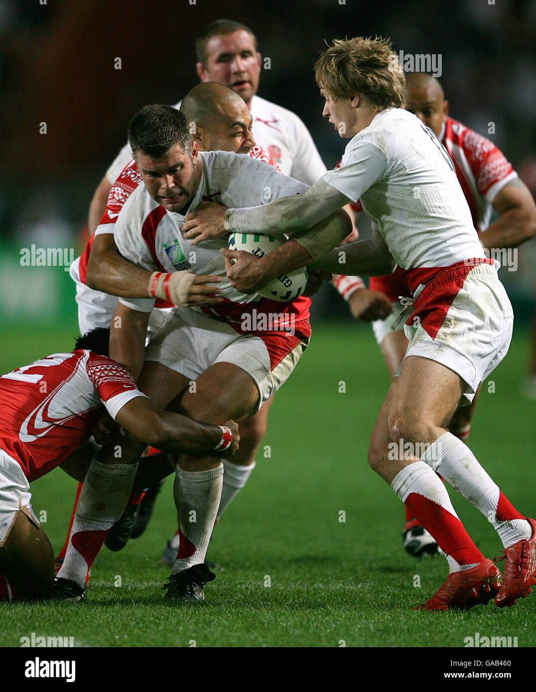 Rugby Union - IRB Rugby World Cup - Pool A - England v Tonga - Parc des ...