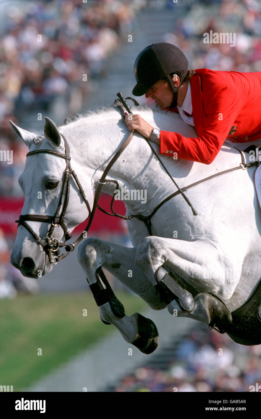 Sydney 2000 Olympics Equestrian Stock Photo Alamy