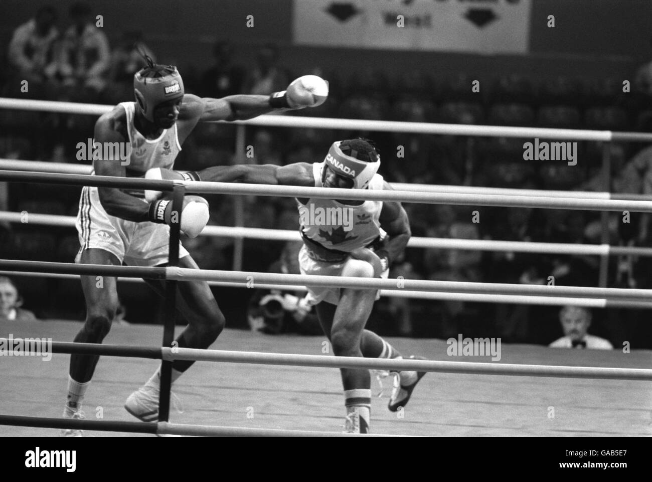 Boxing Edinburgh Commonwealth Games Super Heavyweight Division