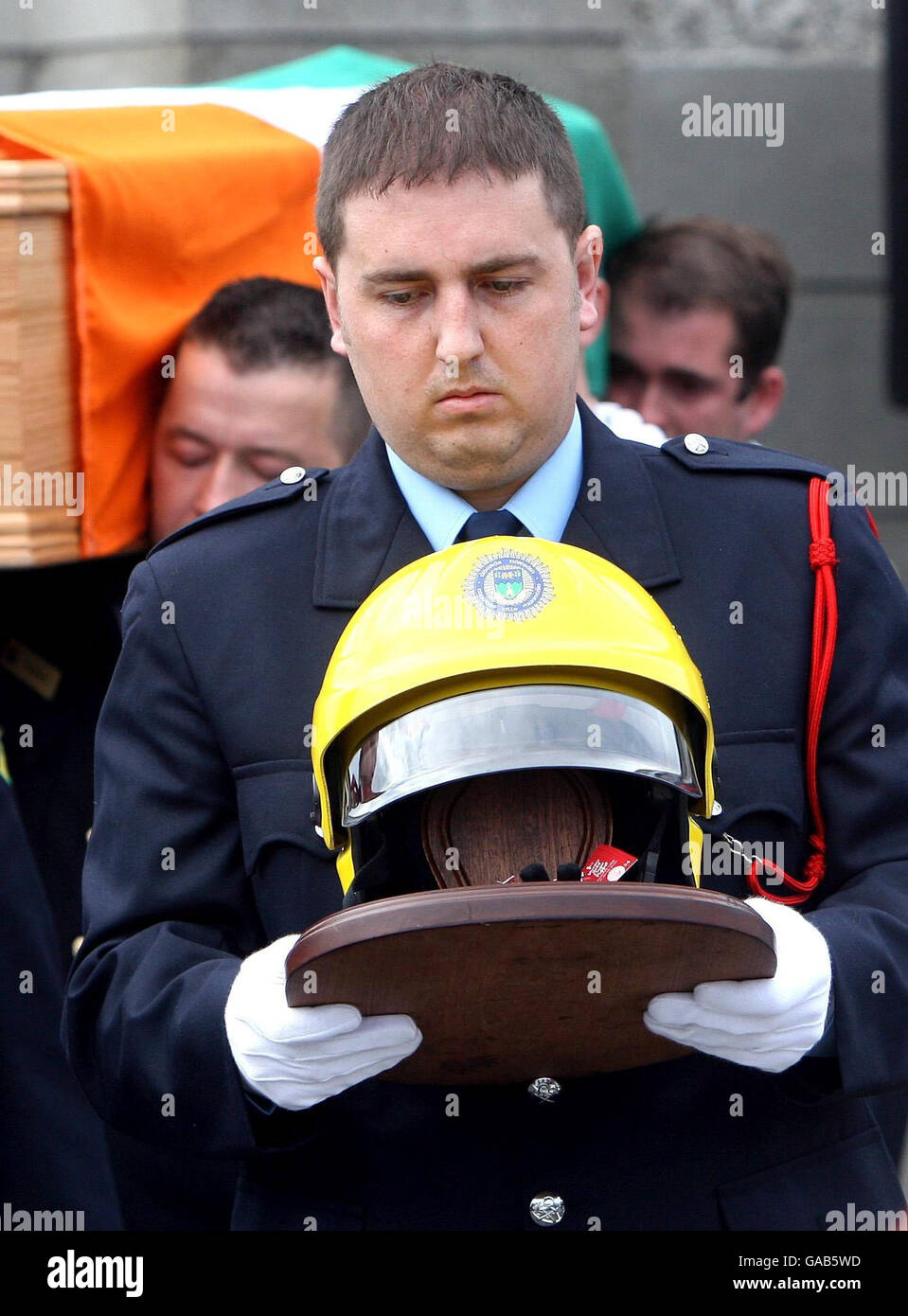 Mark O'Shaughnessy funeral Stock Photo Alamy