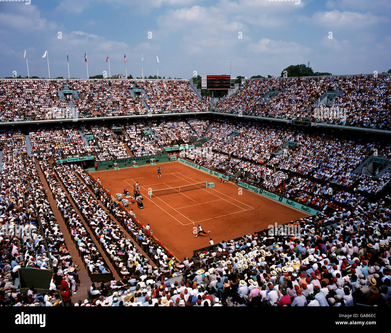 Tennis 2007 French Open Day 15 Mens Final Roland Garros Stock
