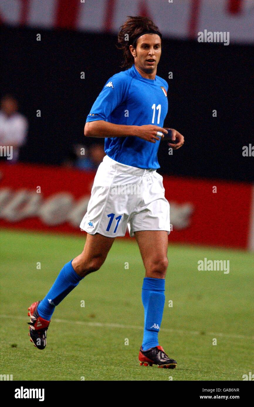 Soccer FIFA World Cup 2002 Group G Italy v Ecuador Stock Photo