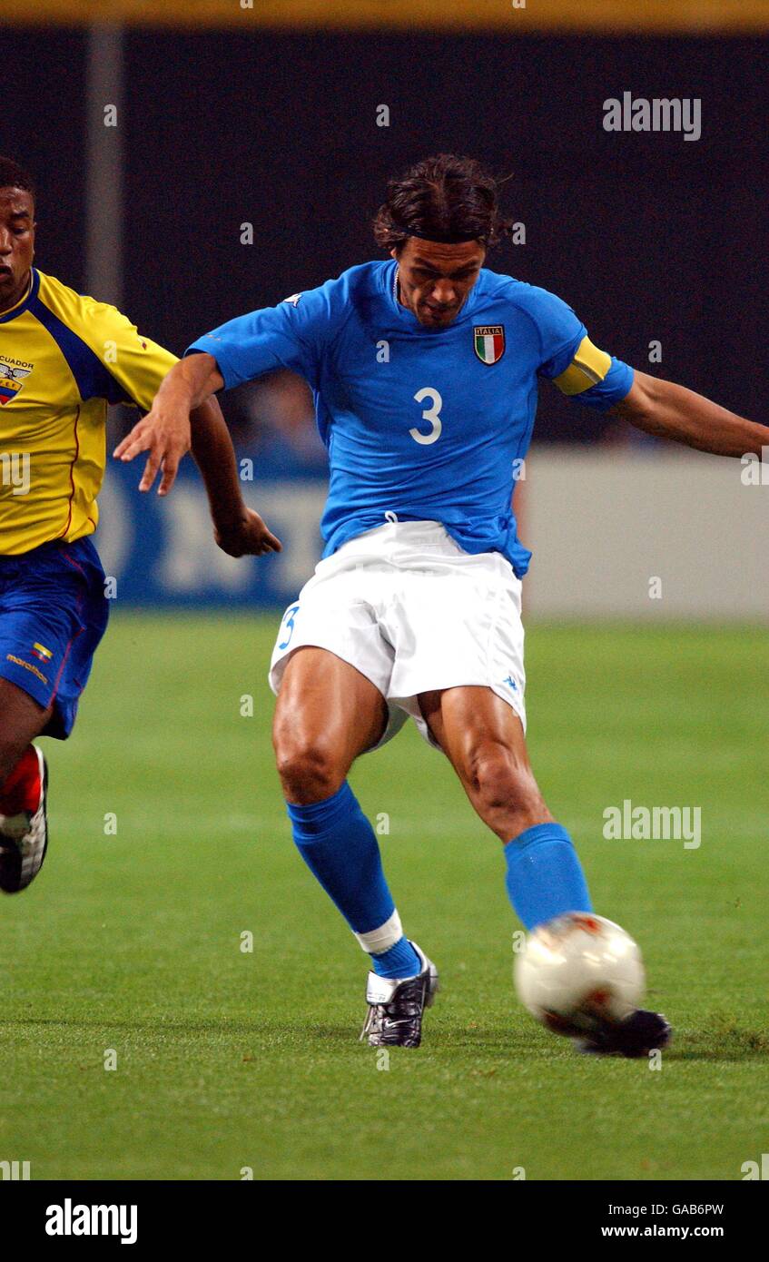 Soccer FIFA World Cup 2002 Group G Italy v Ecuador Stock Photo