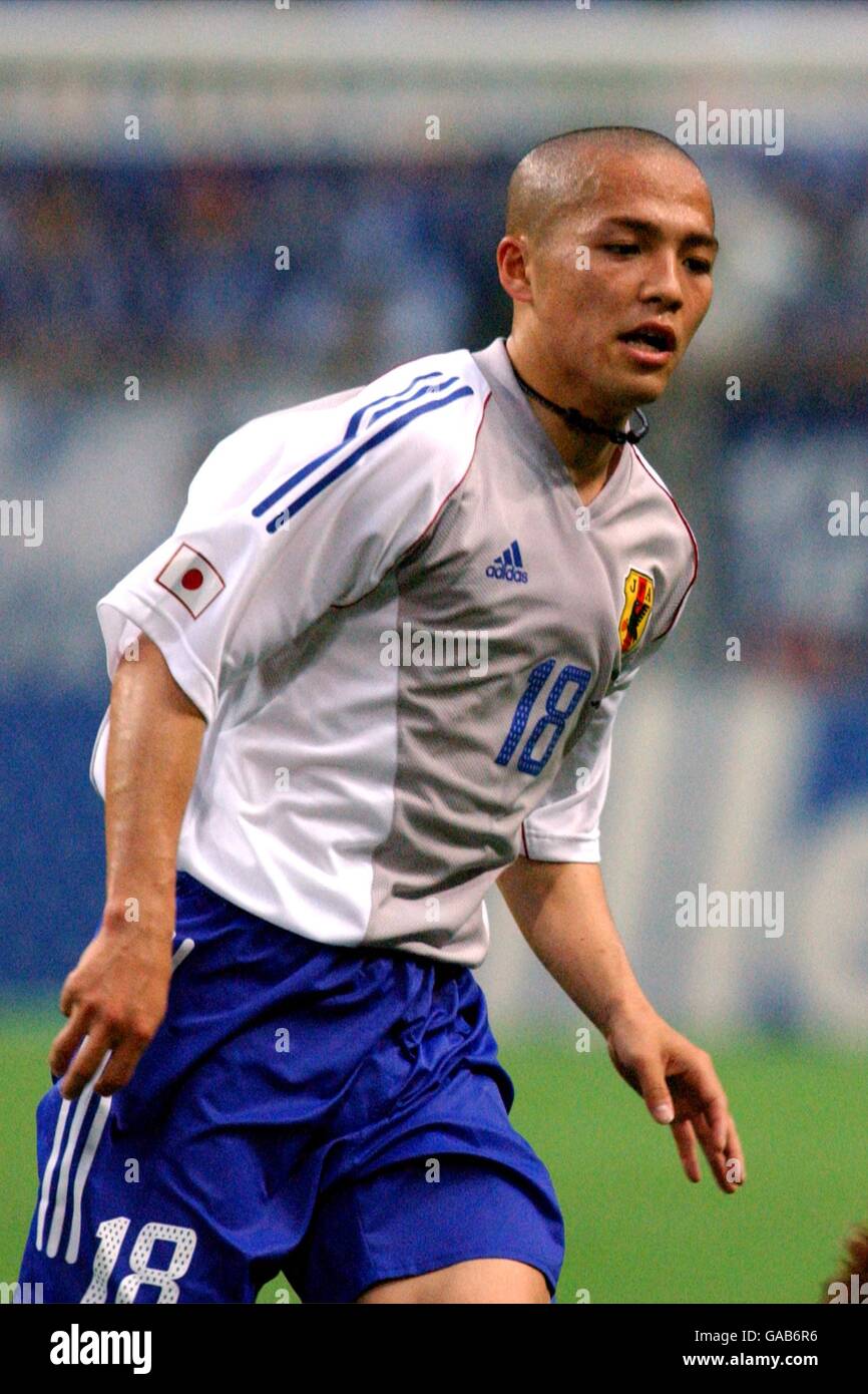 Soccer FIFA World Cup 2002 Group H Japan v Belgium Stock Photo