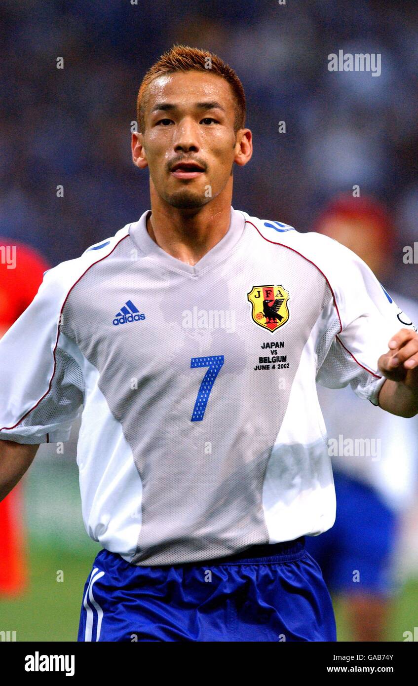 Soccer FIFA World Cup 2002 Group H Japan v Belgium. Hidetoshi