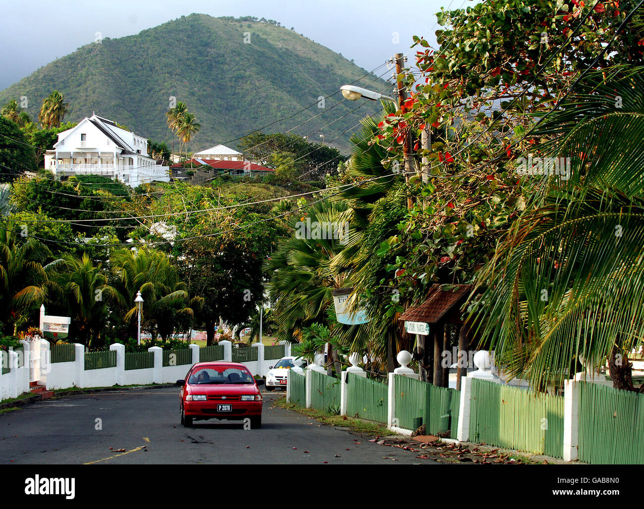 Basseterre St Kitts Stock Photo Alamy