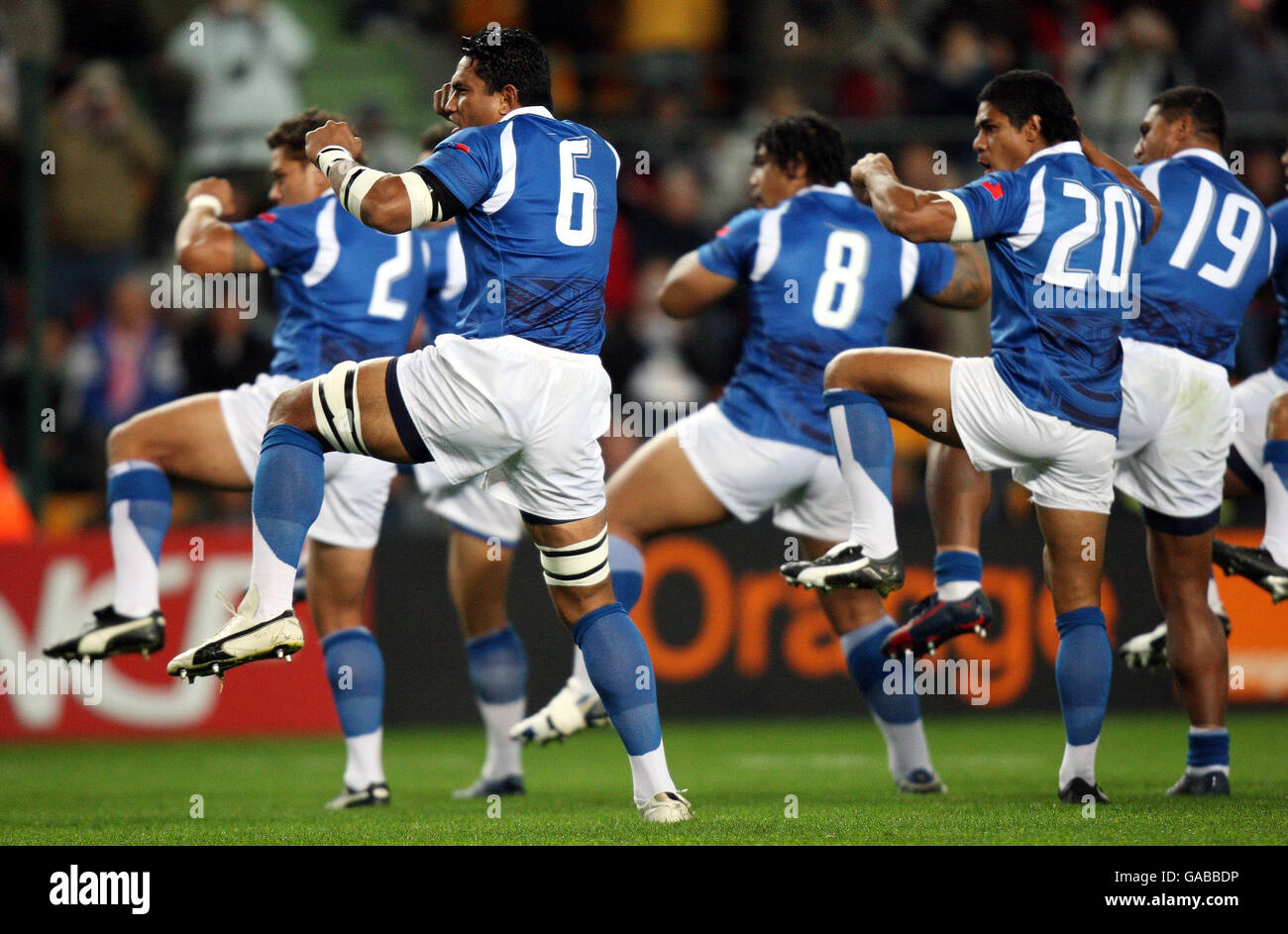 Rugby Union - IRB Rugby World Cup 2007 - Pool A - Samoa v USA - Stade Geoffrey-Guichard Stock Photo