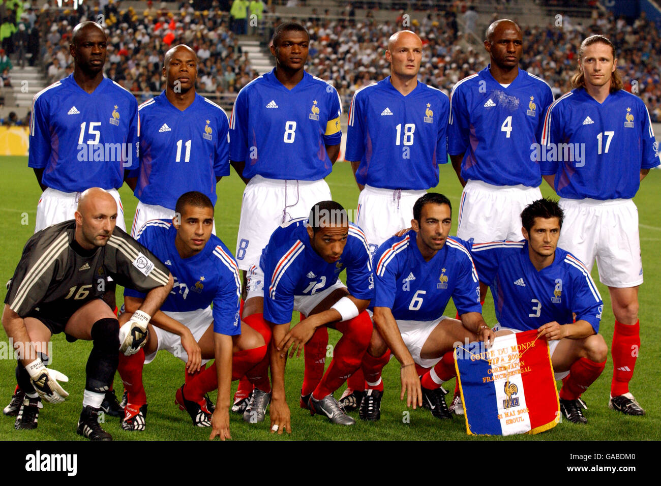 France football team 2002 hi-res stock photography and images - Alamy