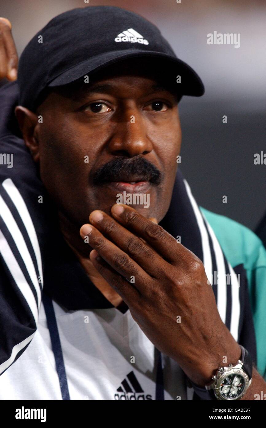 Soccer FIFA World Cup 2002 Group E Germany v Saudi Arabia. Saudi