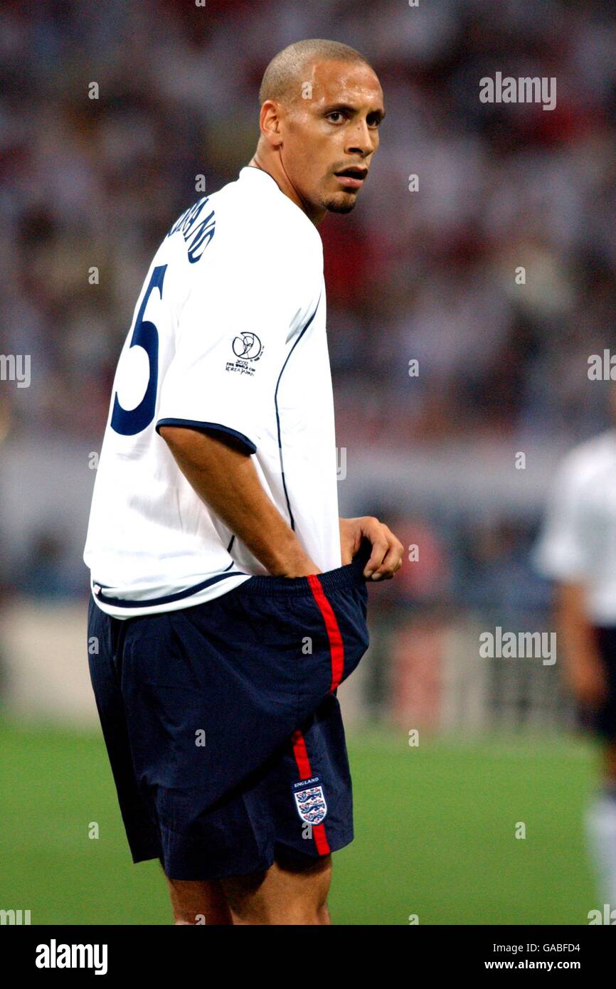 Soccer FIFA World Cup 2002 Group F England v Sweden Stock Photo