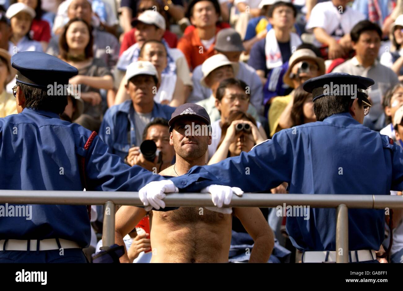 Soccer FIFA World Cup 2002 Group F Argentina v Nigeria Stock