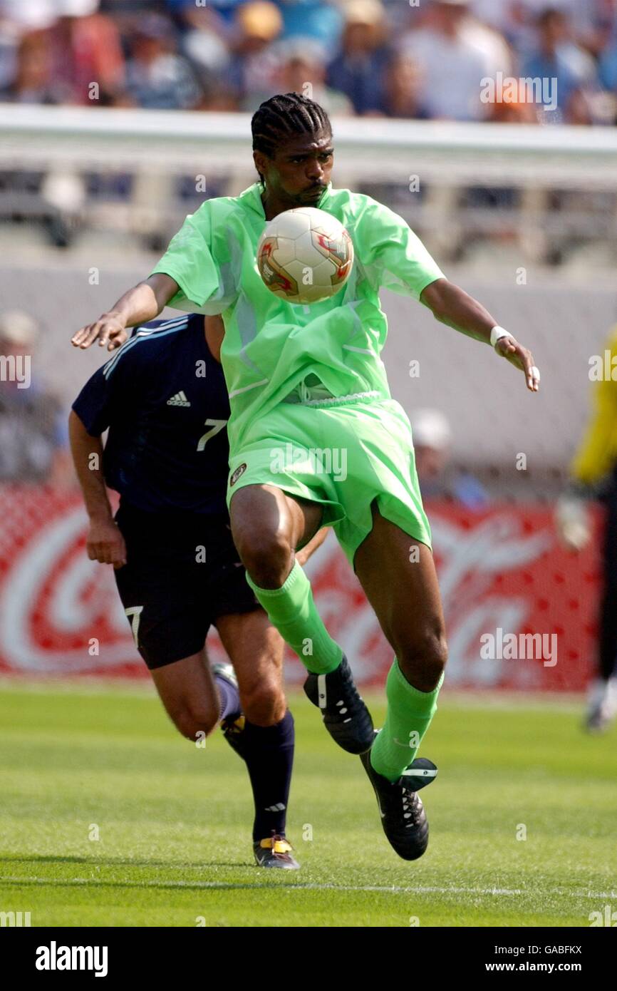 Soccer - FIFA World Cup 2002 - Group F - Argentina v Nigeria Stock
