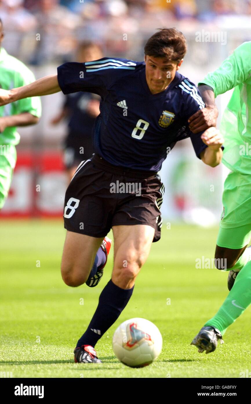 Soccer - FIFA World Cup 2002 - Group F - Argentina v Nigeria Stock