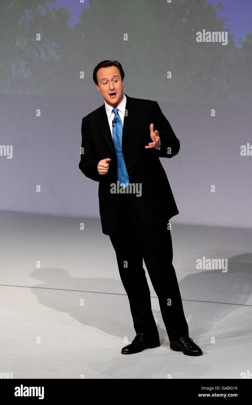 Conservative Party Conference - Day Four Stock Photo