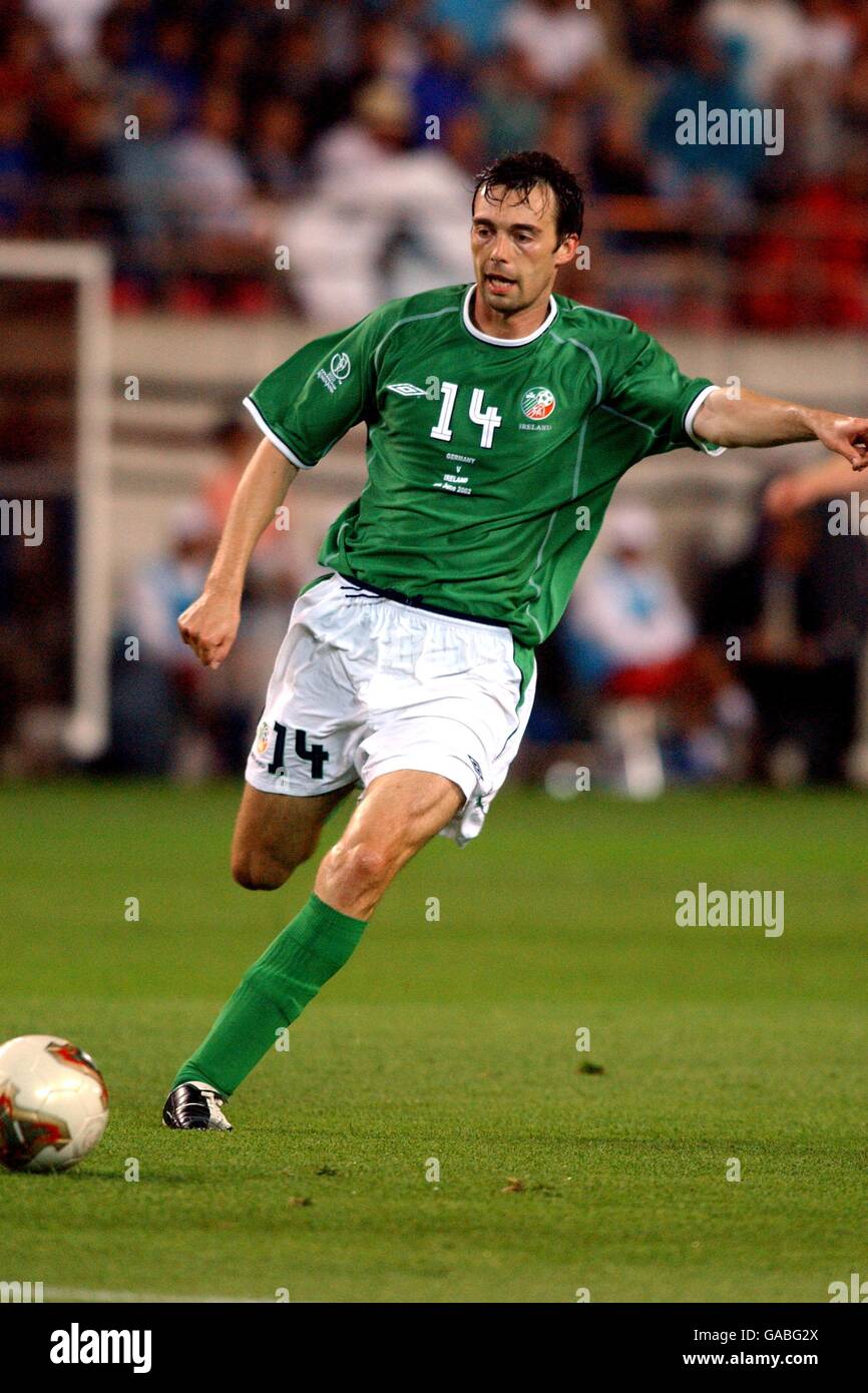 Soccer FIFA World Cup 2002 Group E Germany v Ireland Stock Photo