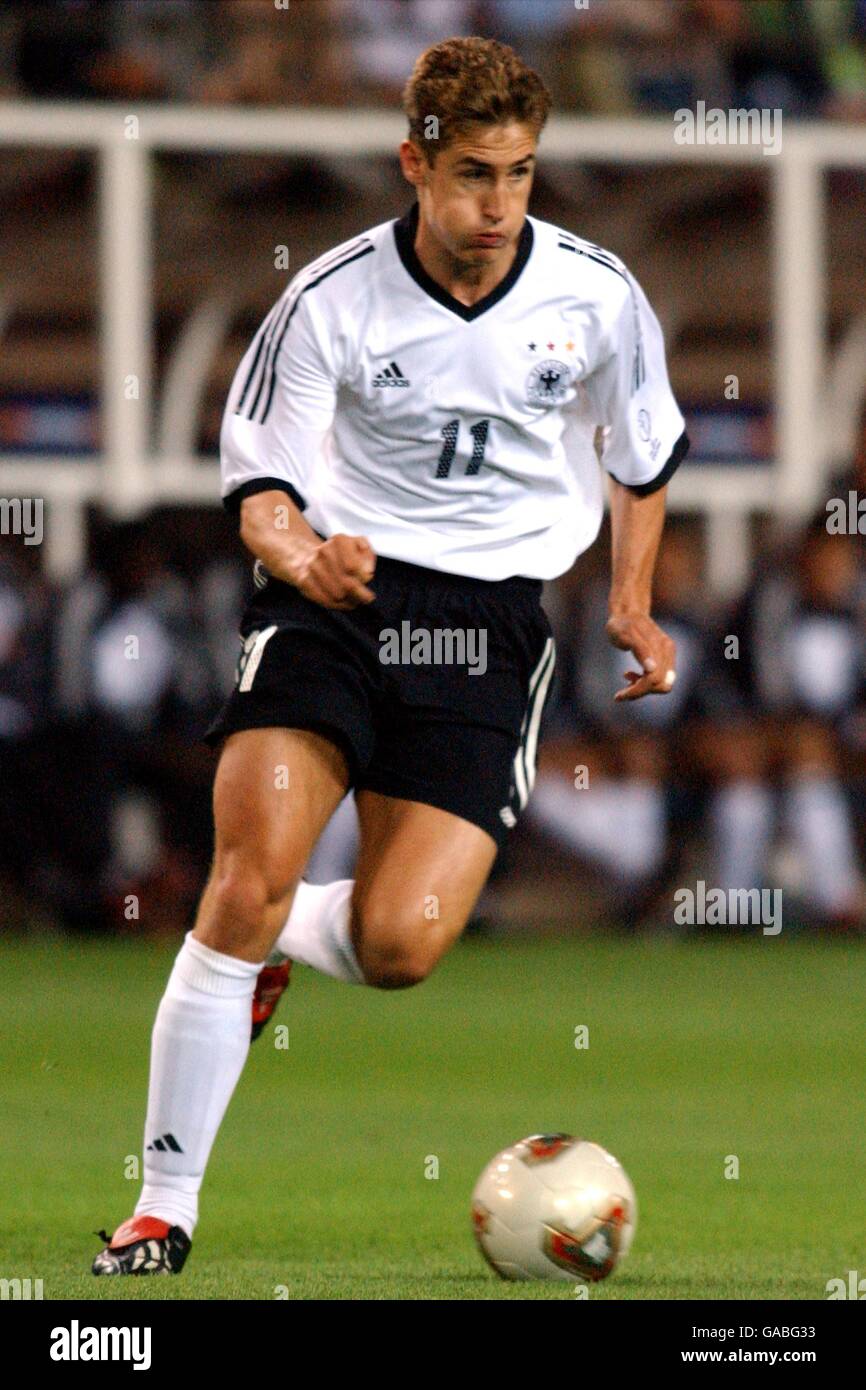 Soccer - FIFA World Cup 2002 - Group E - Germany v Ireland. Miroslav Klose, Germany Stock Photo