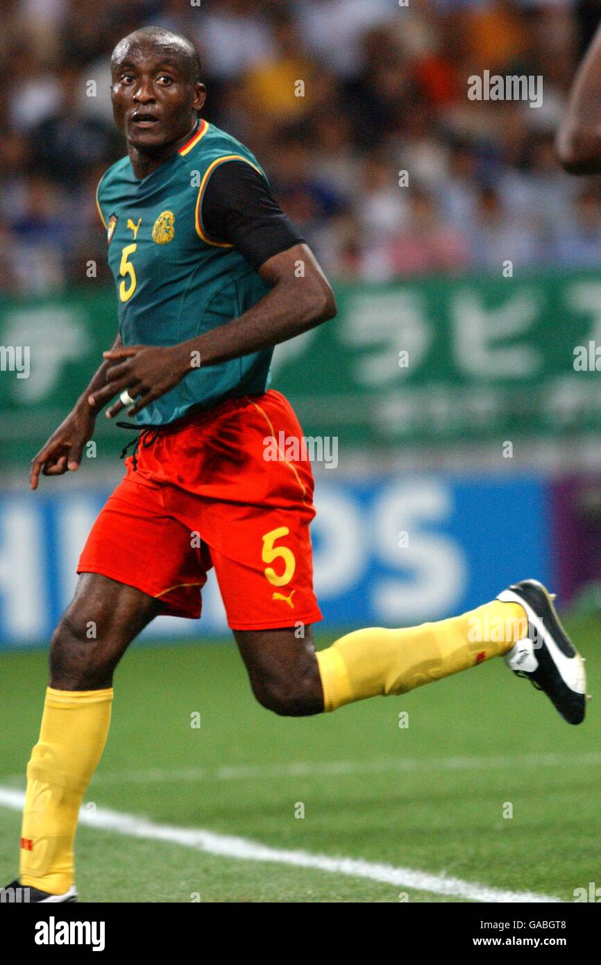 Soccer FIFA World Cup 2002 Group E Cameroon v Saudi Arabia Stock