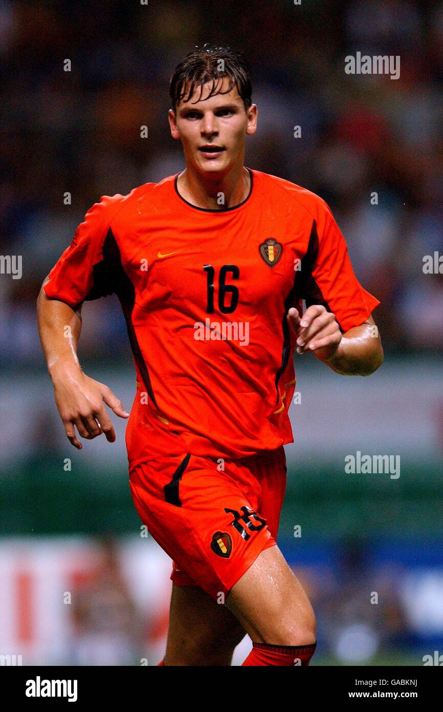 Soccer Fifa World Cup 02 Group H Tunisia V Belgium Daniel Van Buyten Belgium Stock Photo Alamy Soccer Fifa World Cup 02 Group H Tunisia V Belgium Daniel Van Buyten Belgium Stock Photo Alamy