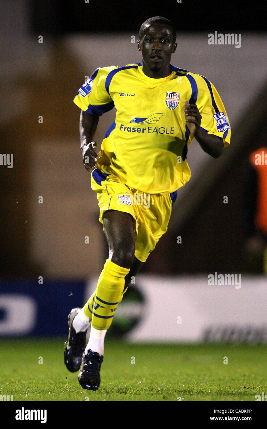 Kidderminster Harriers v Halifax Town Aggborough Stadium. Daryl
