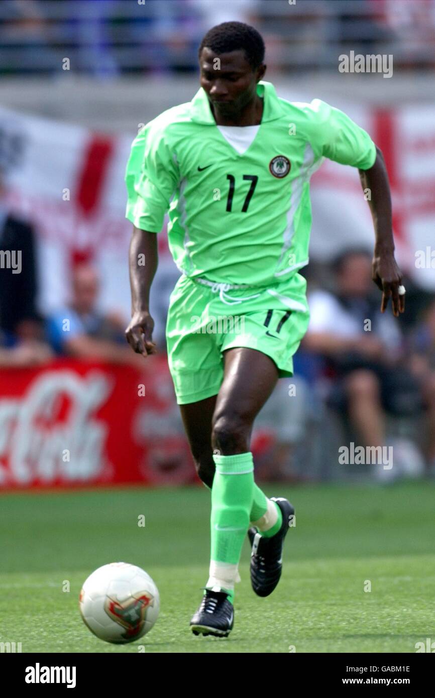Soccer - FIFA World Cup 2002 - Group F - Nigeria v England Stock