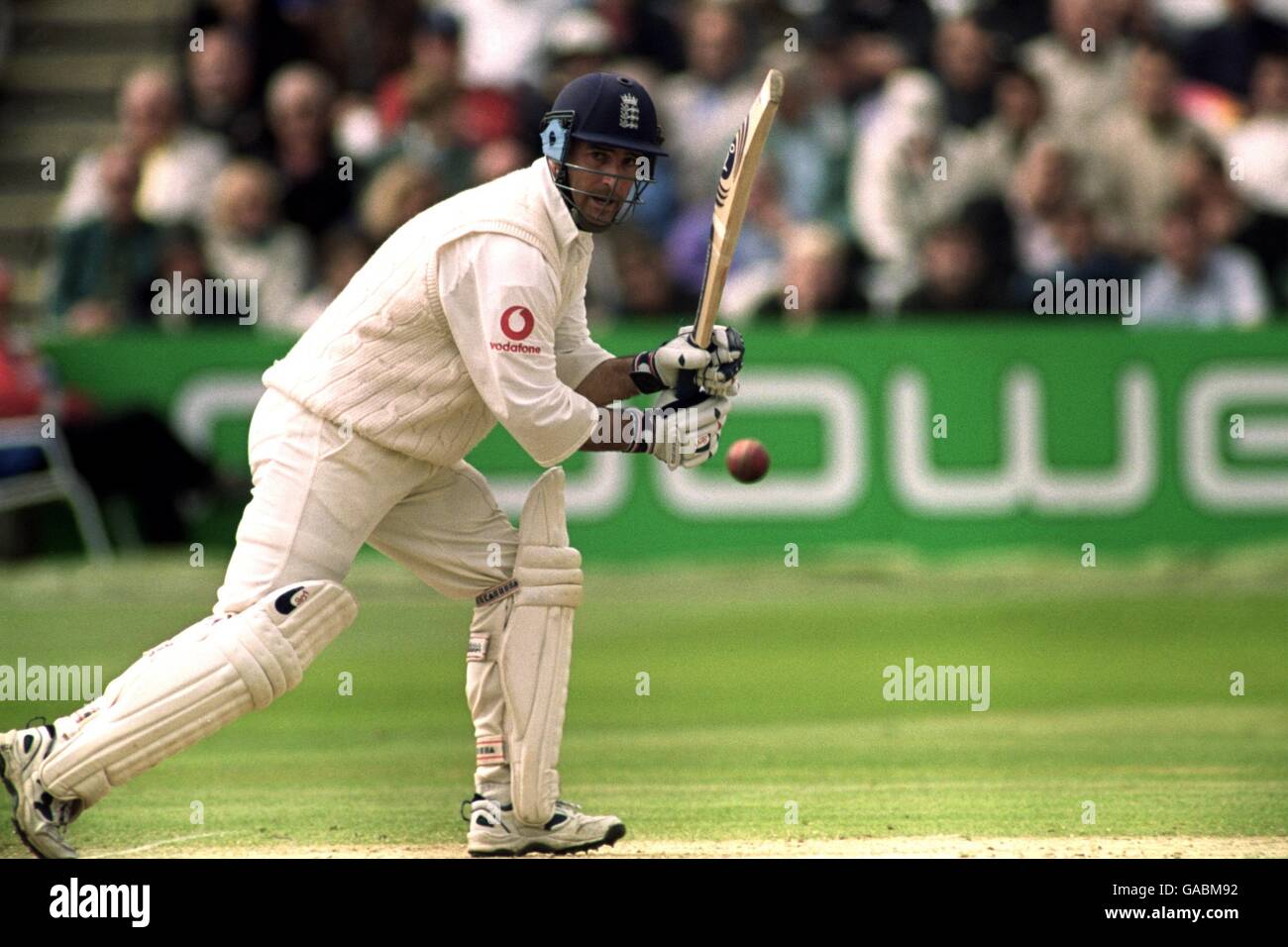 Cricket - England v Sri Lanka - First npower Test - Third Day. Graham Thorpe in action for England Stock Photo