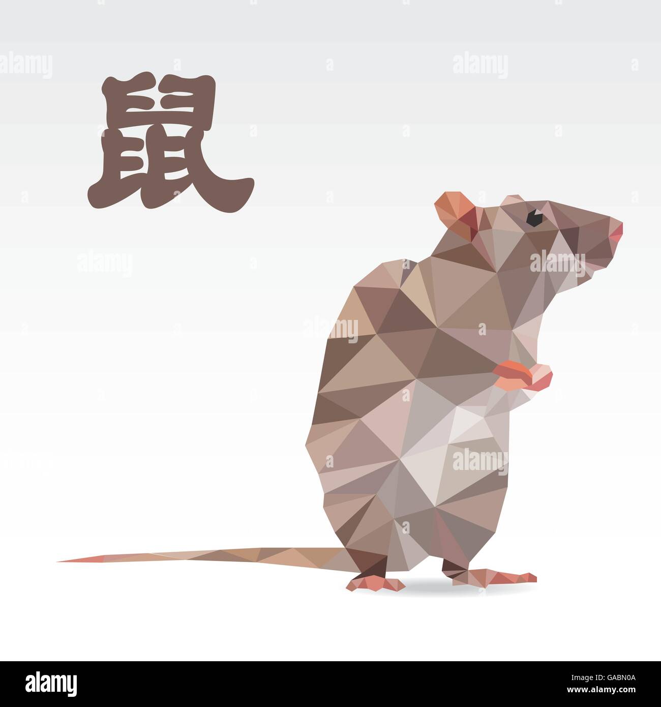 Polygon Mouse Mouse low polygon hi-res stock photography and images - Alamy