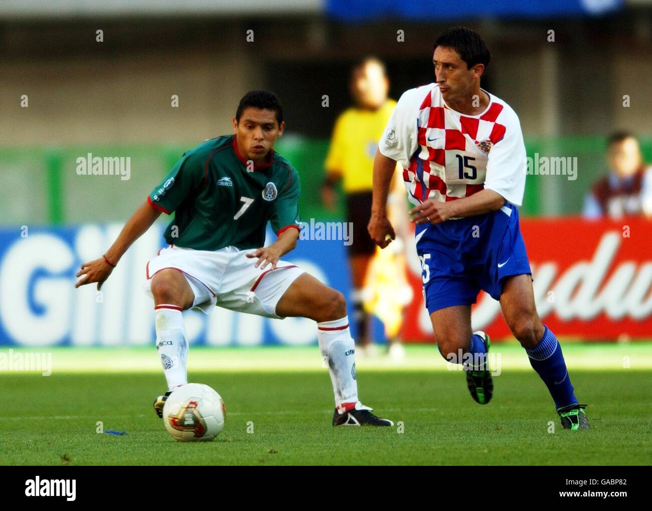 Soccer - FIFA World Cup 2002 - Group G - Croatia v Mexico Stock