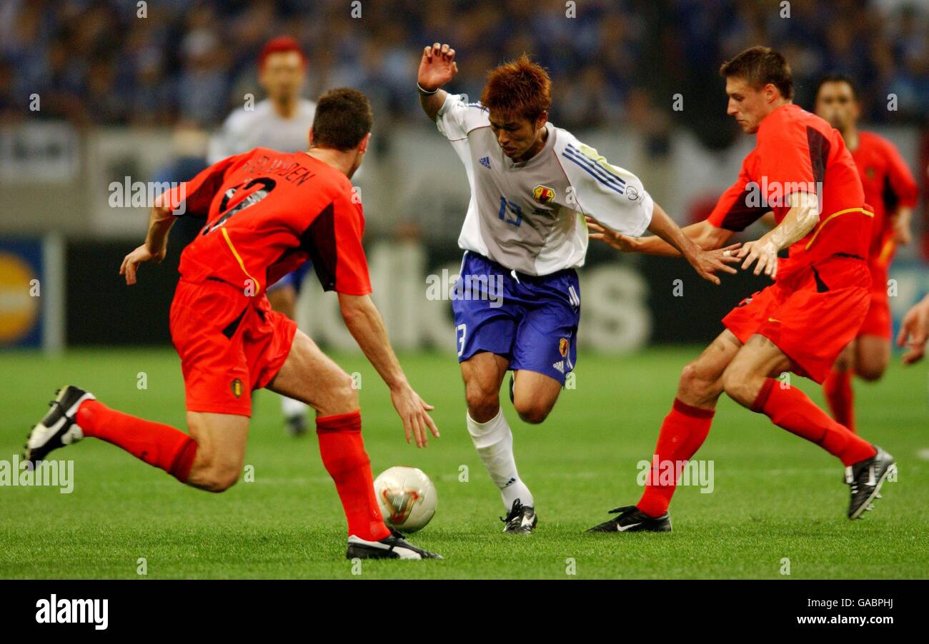 Soccer - FIFA World Cup 2002 - Group H - Japan v Belgium. Atsushi