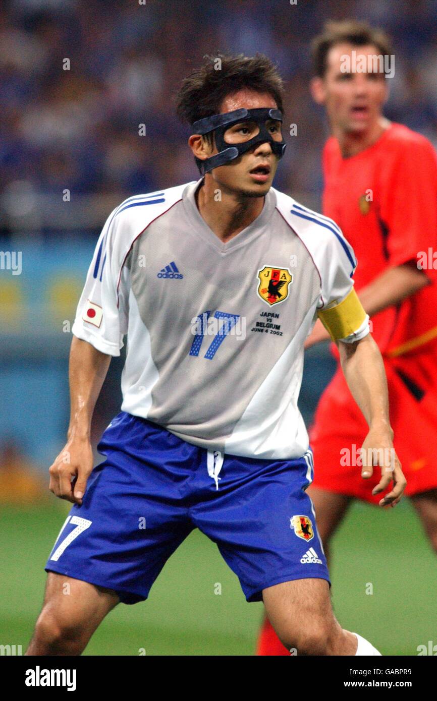 Soccer fifa world cup 2002 group h japan v belgium hires stock