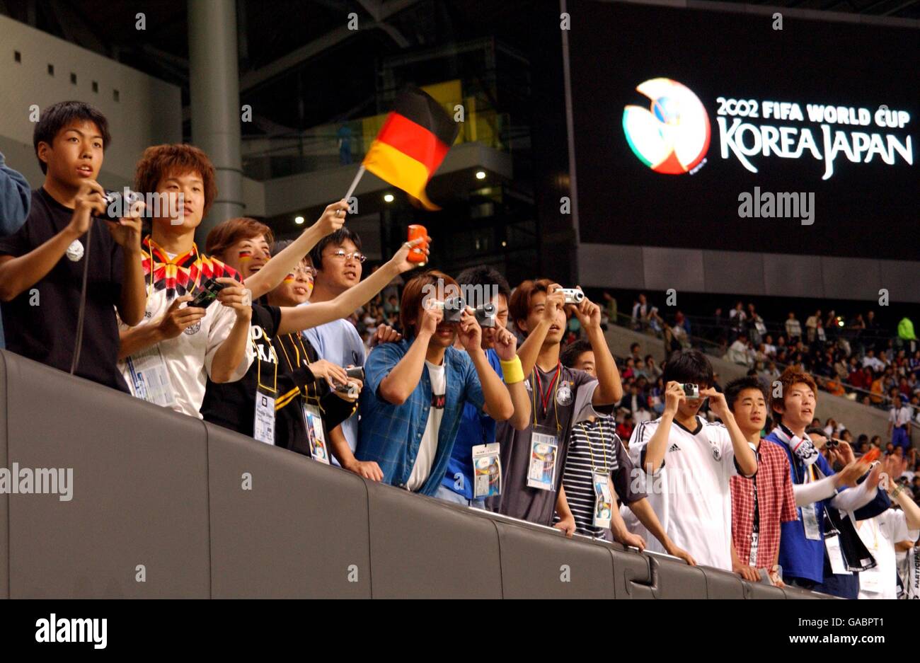 Soccer FIFA World Cup 2002 Group E Germany v Saudi Arabia Stock
