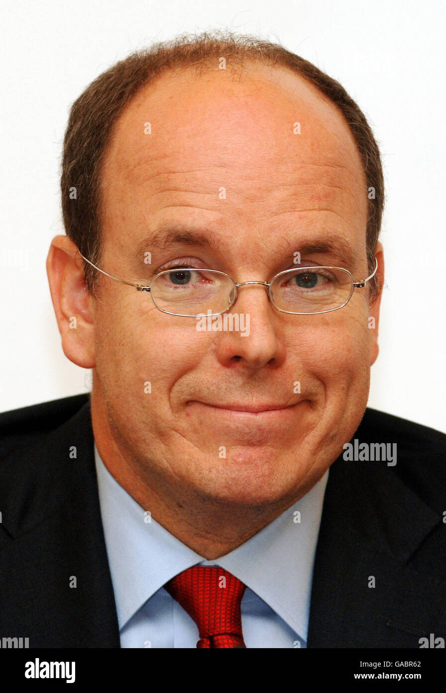 Prince Albert II of Monaco launches the UK branch of the charitable