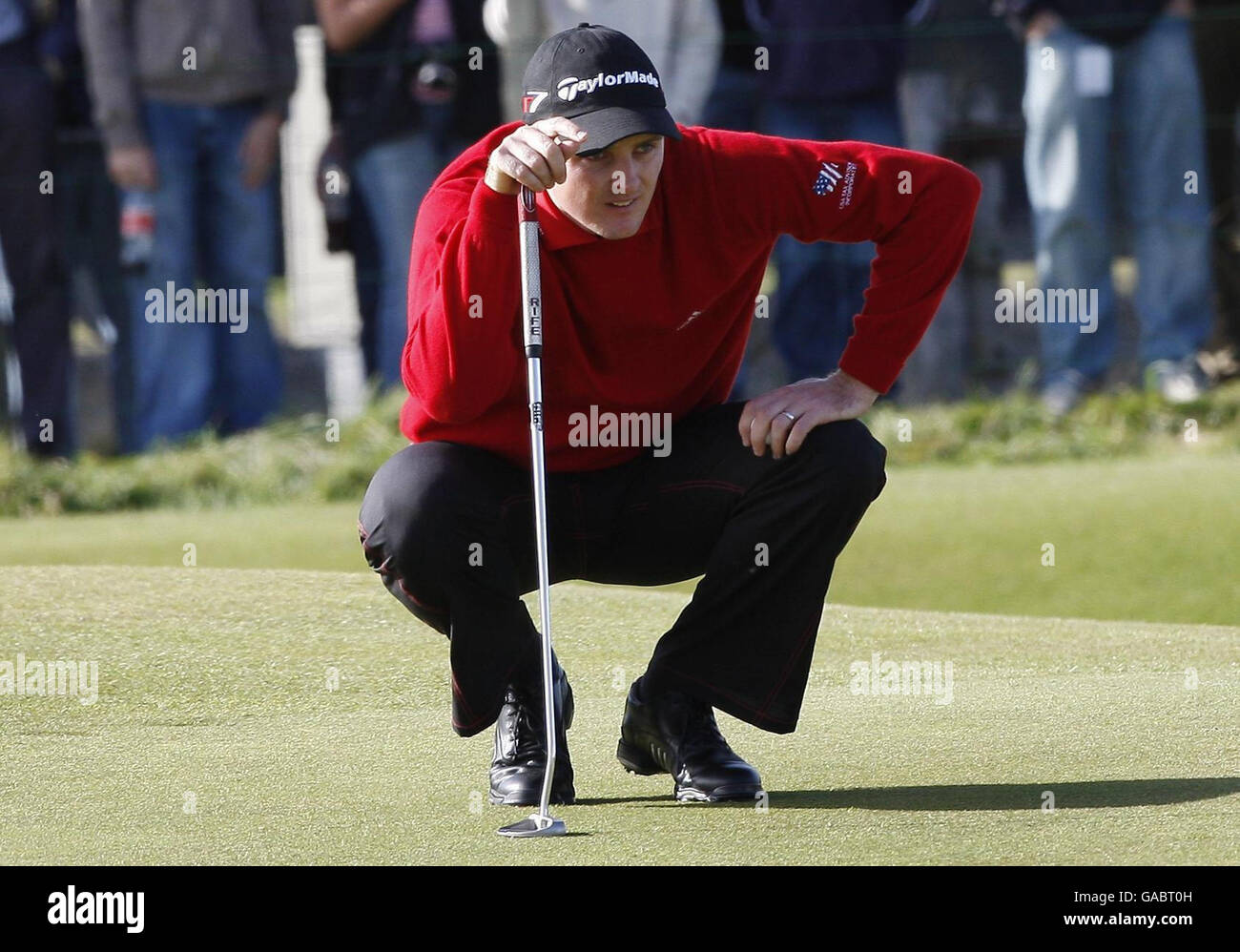 Golf Alfred Dunhill Links Championship Day Four. Justin Rose on the