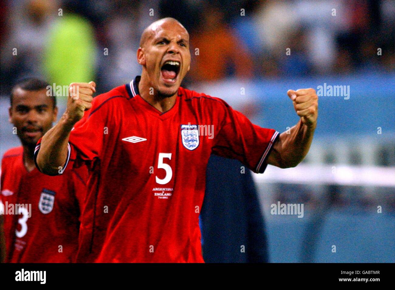 Argentina england 2002 ferdinand hi-res stock photography and