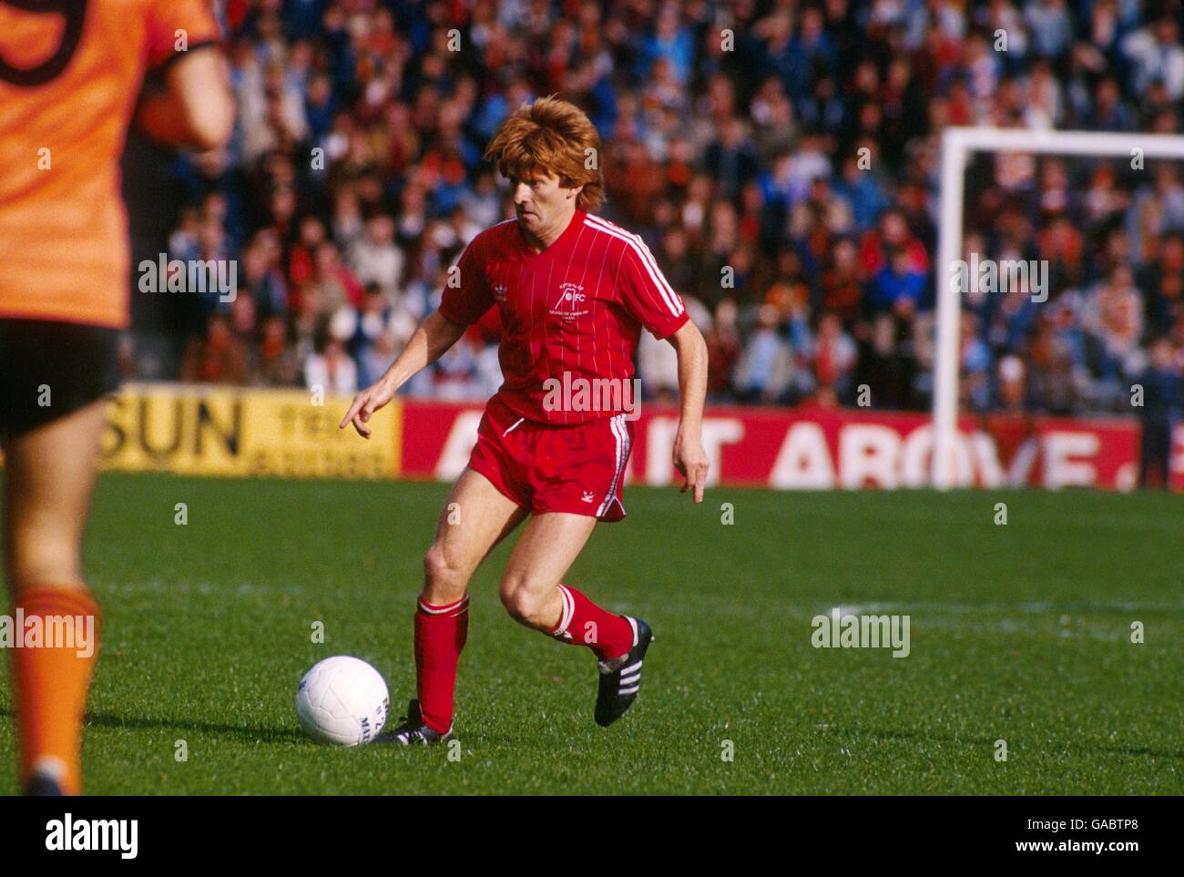 Scottish Soccer - Premier League - Aberdeen v Dundee United. Gordon Strachan, Aberdeen Stock Photo