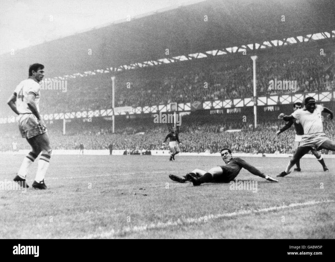 Soccer - World Cup England 1966 - Group Three - Brazil v Hungary - Goodison  Park Stock Photo - Alamy
