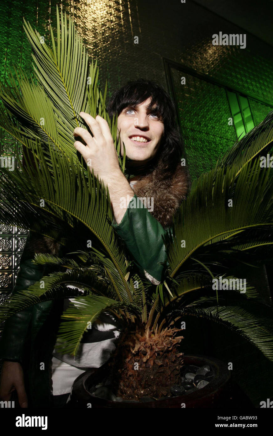 Noel Fielding from The Mighty Boosh arrives for the Specsavers Spectacle Wearer of The Year Awards, at The Waldorf Hilton Hotel in central London. Stock Photo