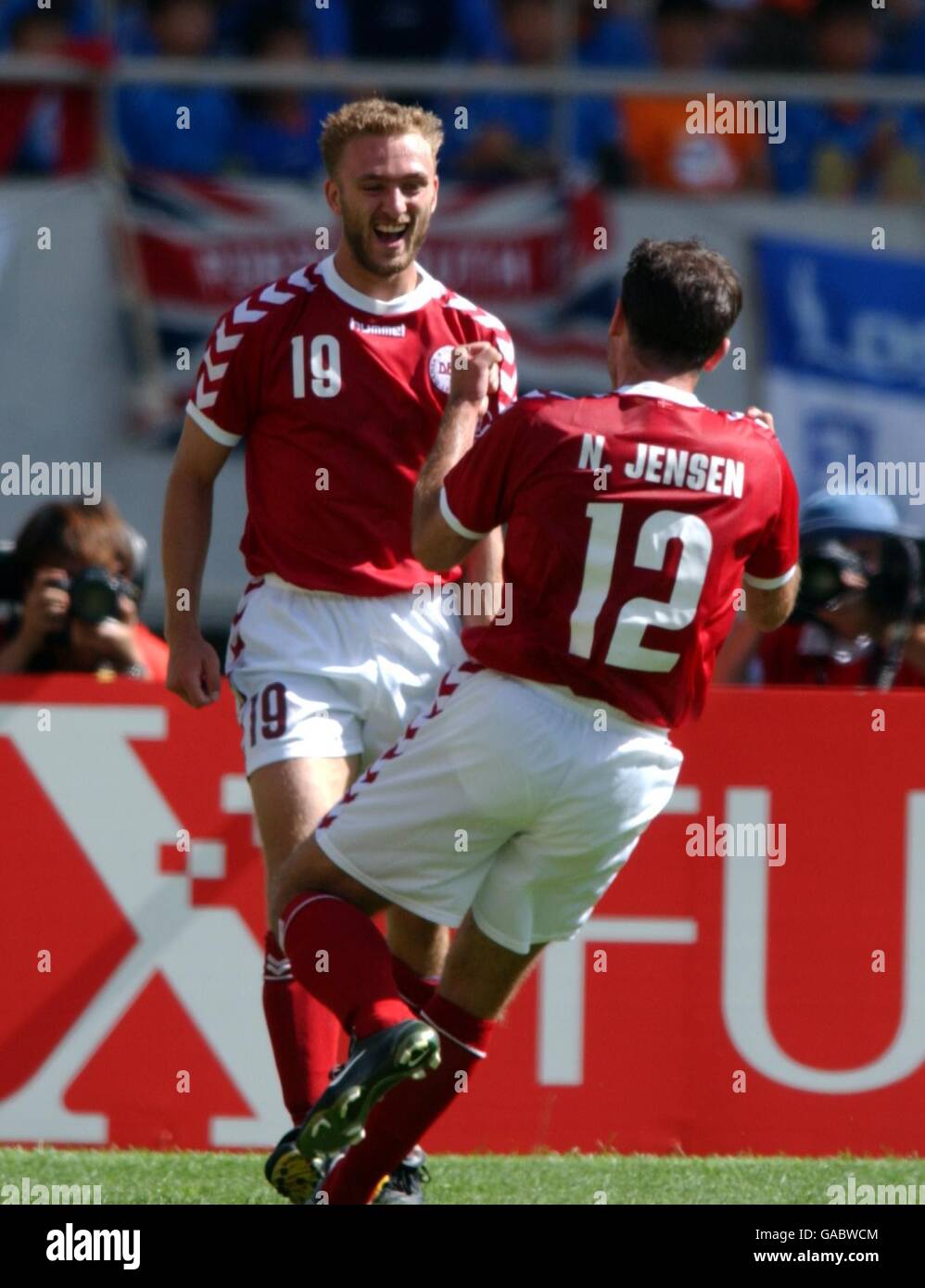 Soccer FIFA World Cup 2002 Group A Denmark v France Stock Photo