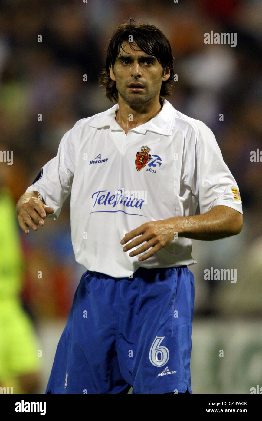 Soccer - UEFA Cup - First Round - Second Leg - Real Zaragoza v