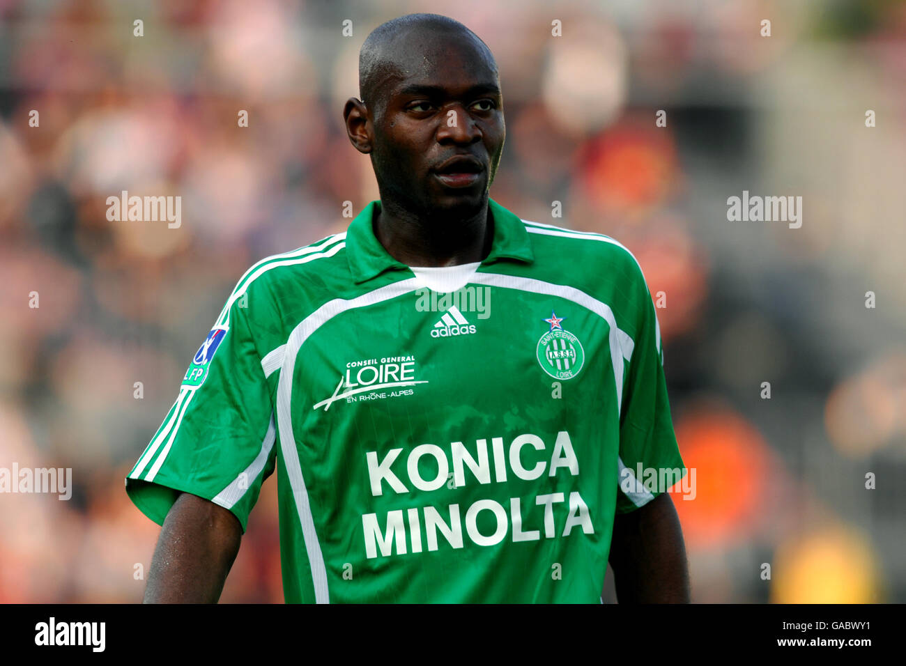 Soccer - French Premiere Division - Nice v Saint-Etienne - Stade Municipal du Ray Stock Photo