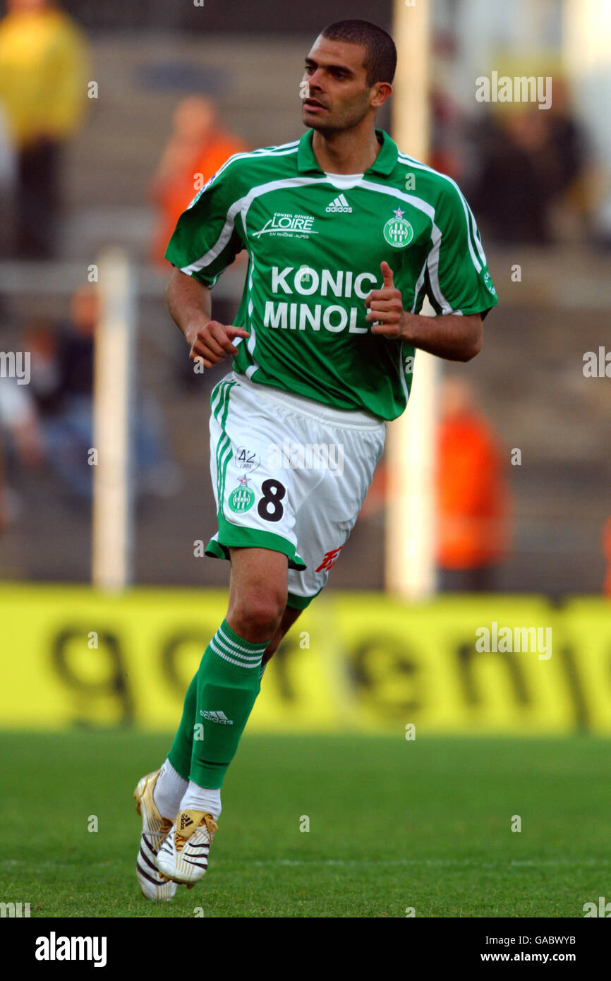 Soccer - French Premiere Division - Nice v Saint-Etienne - Stade Municipal du Ray Stock Photo