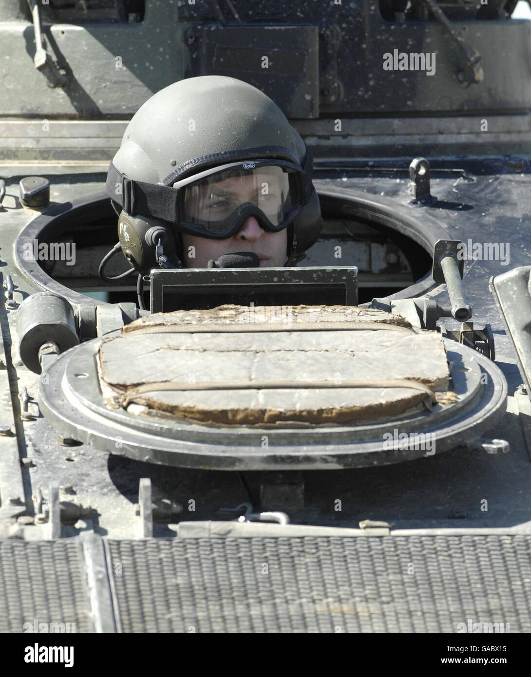 Prince William during Army training Stock Photo - Alamy