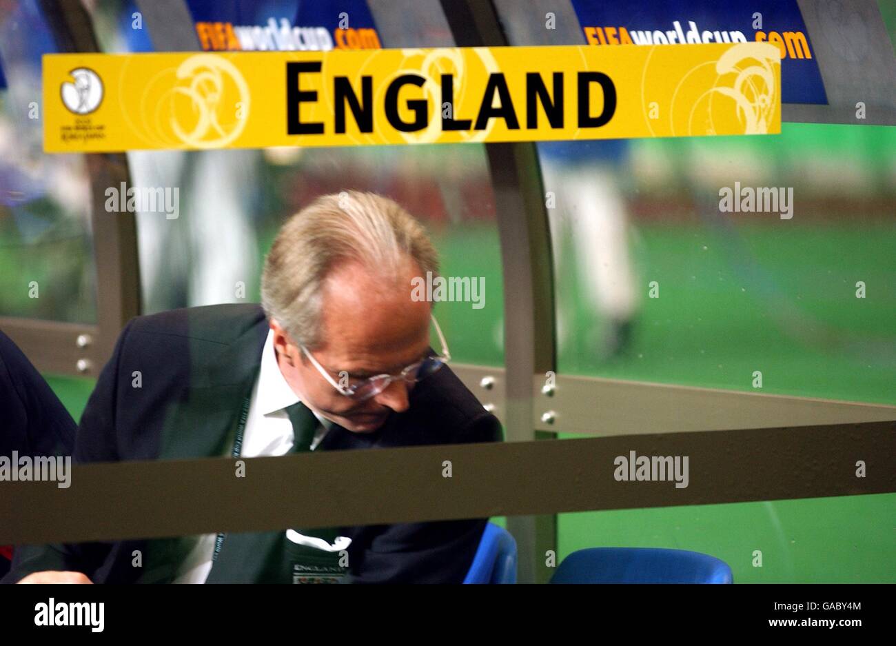 Sport football fifa world cup 2002 sven goran eriksson hires stock
