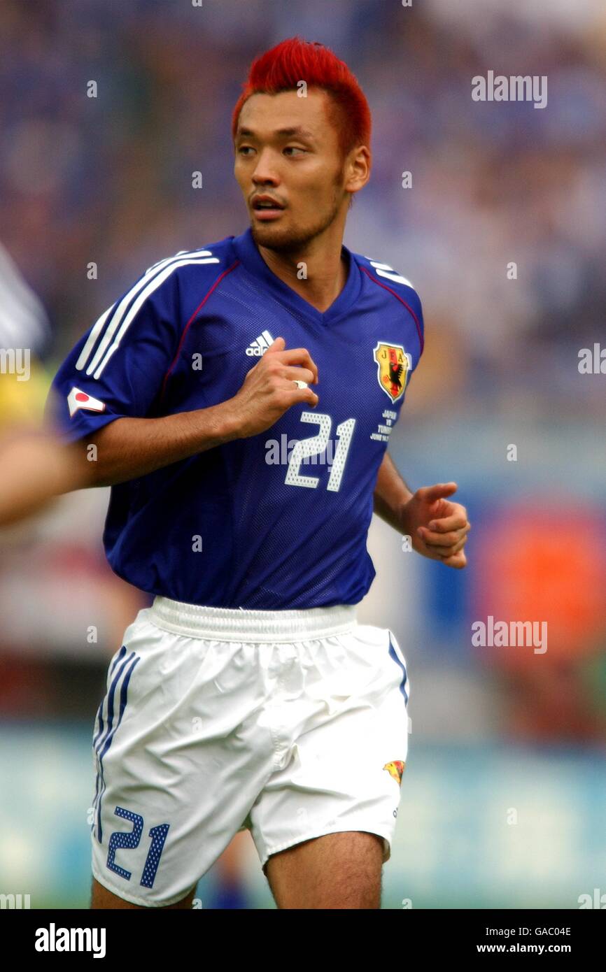 Soccer - FIFA World Cup 2002 - Group H - Tunisia v Japan. Kazuyuki