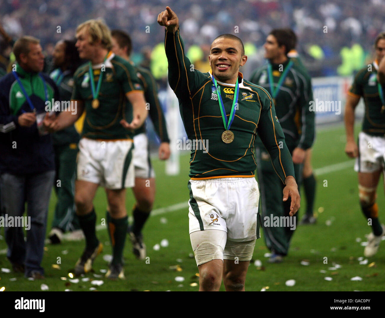 Carte Rookie Bryan Habana – Springboks 2007 – Édition Française – Non Gradée