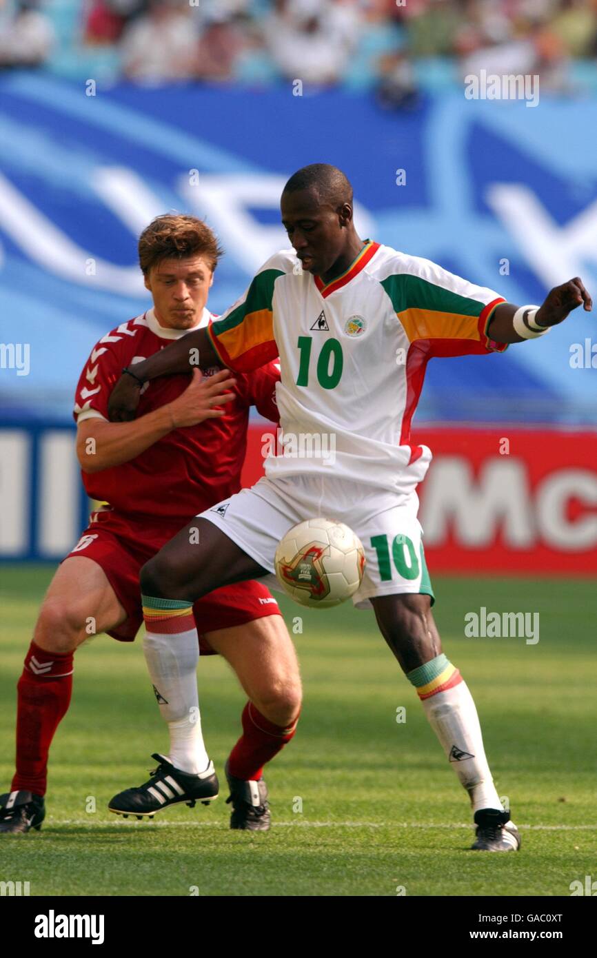 Soccer -FIFA World Cup 2002 - Group A - Denmark v Senegal Stock Photo