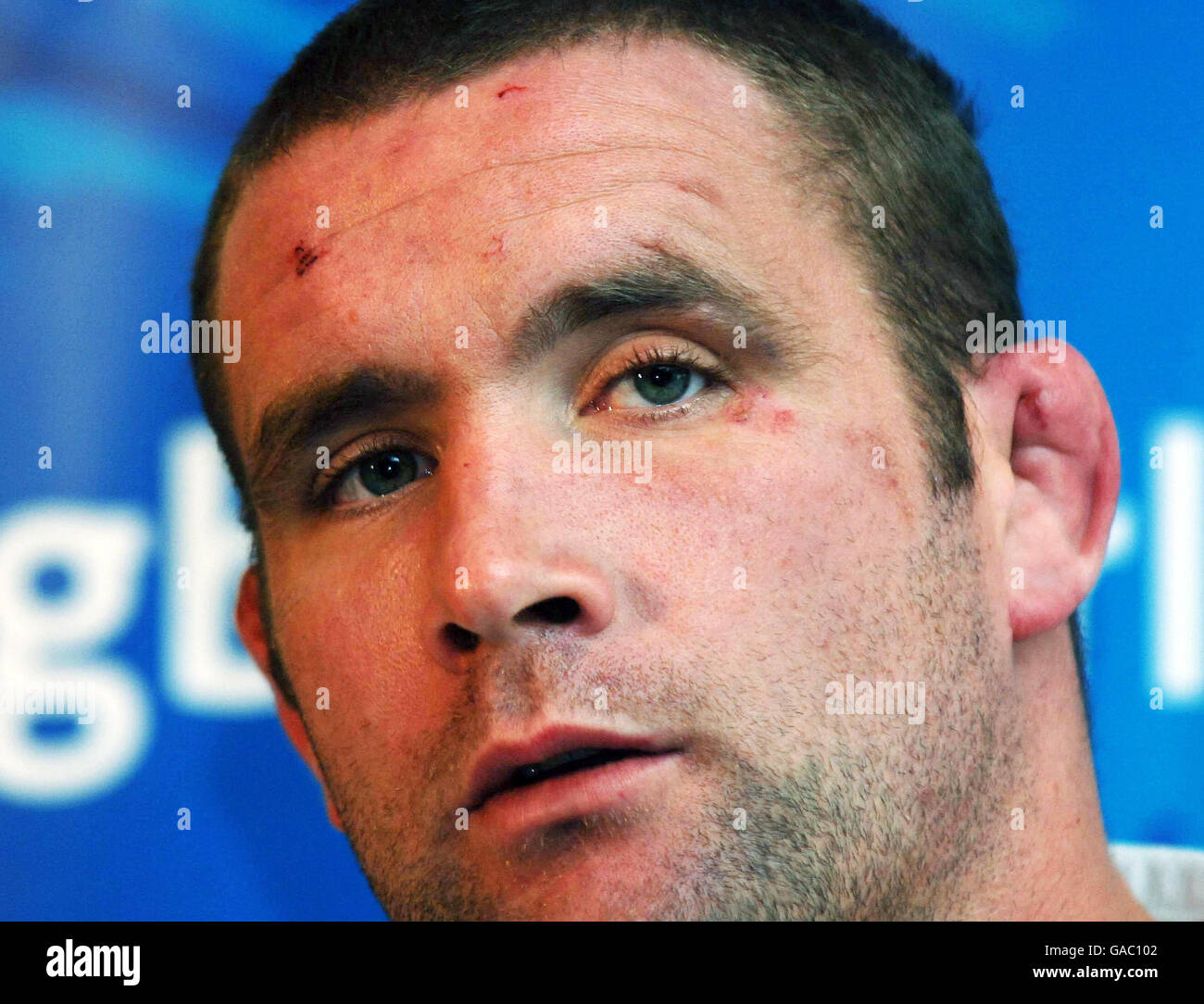 Rugby Union - IRB Rugby World Cup 2007 - England Press Conference - Marriott Courtyard Neuilly Stock Photo