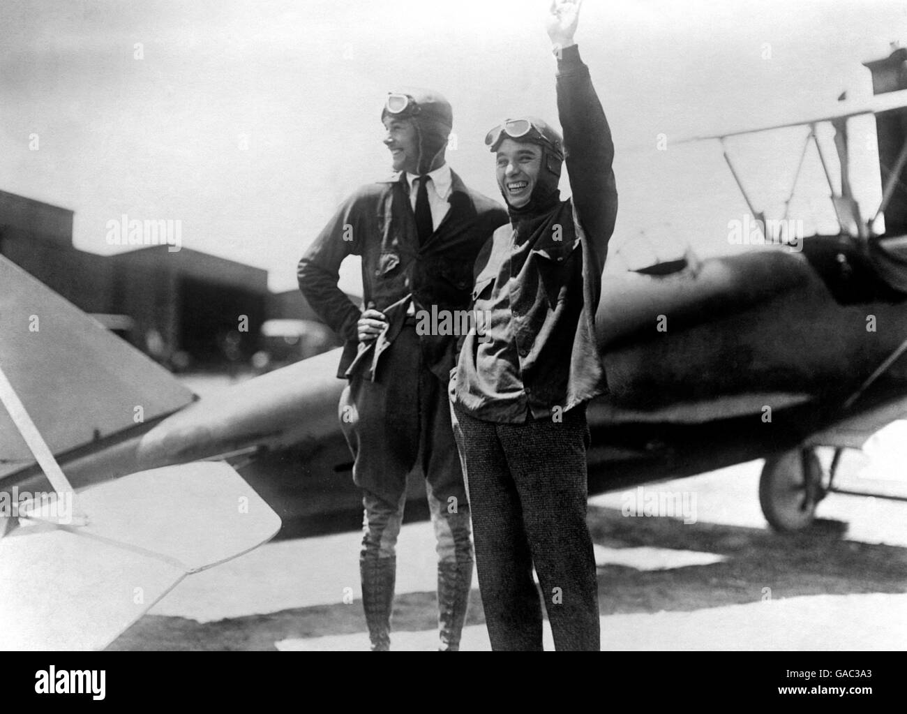 His pilot is american captain rogers hires stock photography and